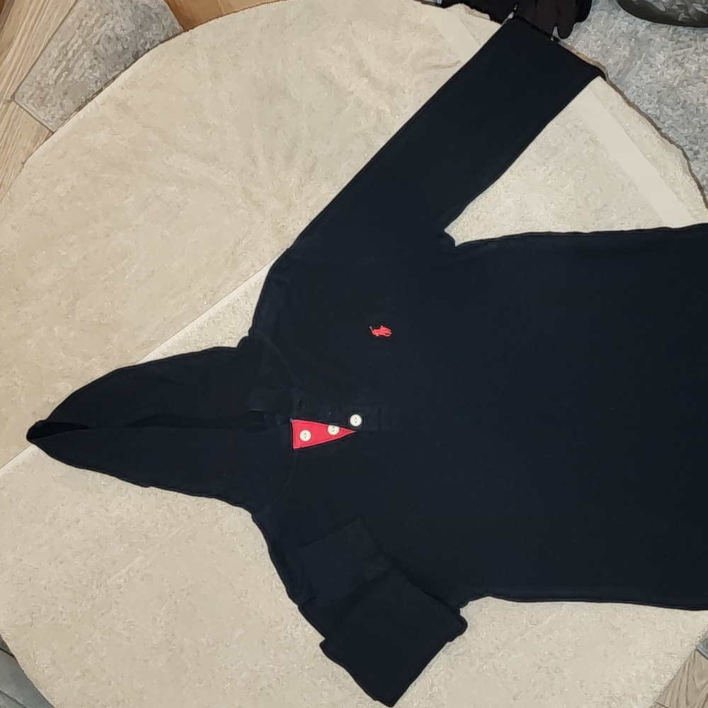 Polo LG(14-16) Boys Black